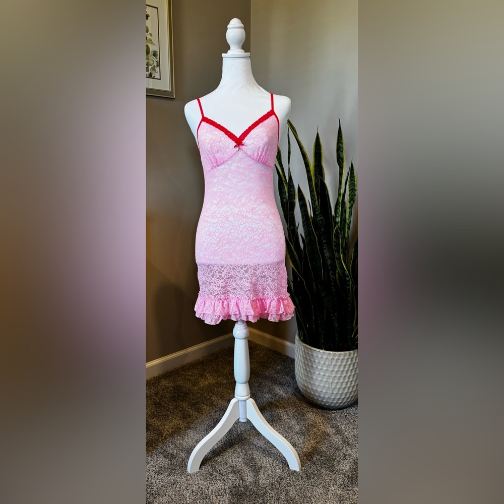 Vintage Lacy, Victoria’s Secret Soft Pink Nighty M